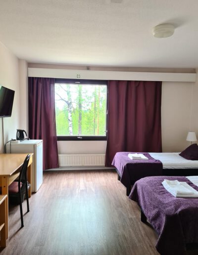 Yöpyminen Joensuussa, hotelli Juliessa majoitut huolettomasti rauhallisessa miljöössä